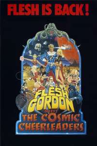 Flesh Gordon meets the Cosmic Cheerleaders - Poster