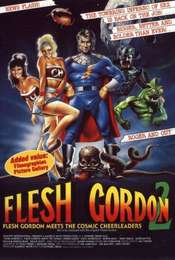 Flesh Gordon meets the Cosmic Cheerleaders