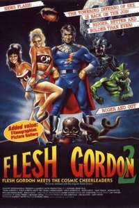 Flesh Gordon meets the Cosmic Cheerleaders - Poster