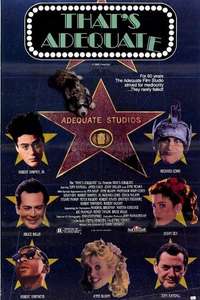 That's Adequate - Poster