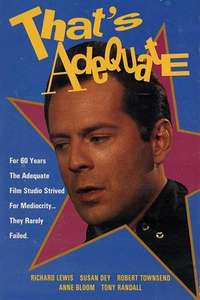 That's Adequate - Poster