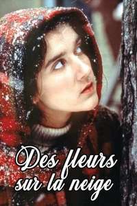 Des fleurs sur la neige - Poster