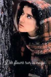 Des fleurs sur la neige - Poster