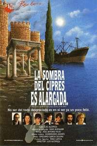 La sombra del ciprés es alargada - Poster