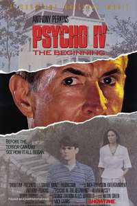 Psycho IV: The Beginning - Poster