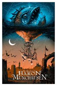 The Adventures of Baron Munchausen - Poster