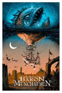 The Adventures of Baron Munchausen - Poster
