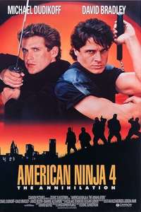 American Ninja 4: The Annihilation - Poster