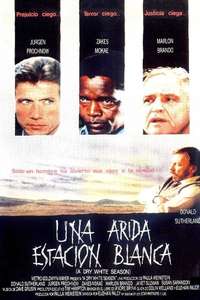 A Dry White Season - Poster