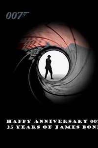 Happy Anniversary 007: 25 Years of James Bond - Poster