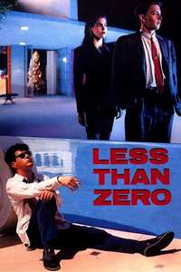 Less than Zero - Poster
