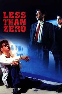 Less than Zero - Poster