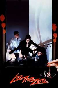 Less than Zero - Poster