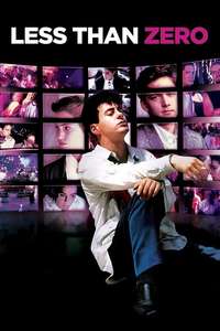 Less than Zero - Poster
