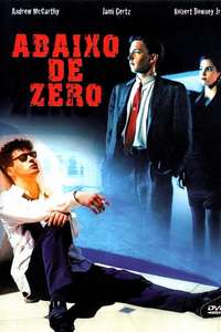 Less than Zero - Poster