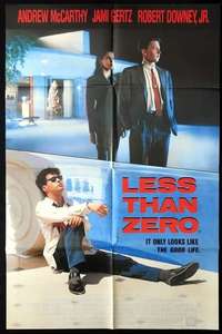 Less than Zero - Poster