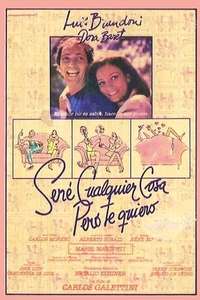 Seré cualquier cosa  pero te quiero - Poster