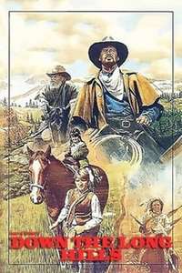 Louis L'Amour's Down the Long Hills - Poster