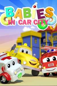 Babies in Car City - Poster