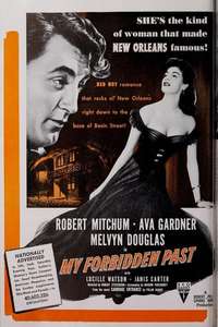 My Forbidden Past - Poster