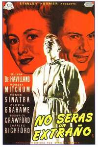 Not as a Stranger - Poster