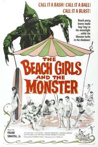The Beach Girls and the Monster - Poster