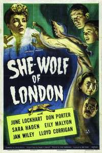 She-Wolf of London - Poster