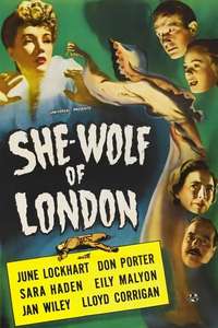 She-Wolf of London - Poster