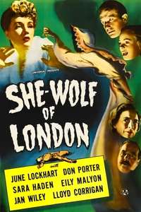 She-Wolf of London - Poster