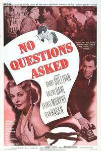 No Questions Asked - Poster