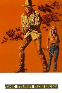 The Train Robbers - Poster