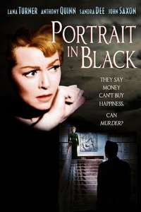 Portrait in Black - Poster
