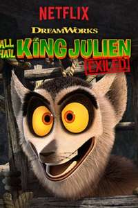 All Hail King Julien: Exiled - Poster