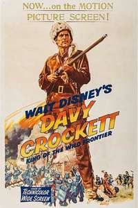 Davy Crockett  King of the Wild Frontier - Poster