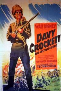 Davy Crockett  King of the Wild Frontier - Poster
