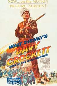 Davy Crockett  King of the Wild Frontier - Poster