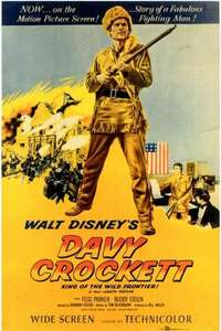 Davy Crockett  King of the Wild Frontier - Poster