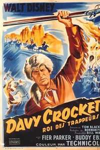 Davy Crockett  King of the Wild Frontier - Poster
