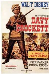 Davy Crockett  King of the Wild Frontier - Poster