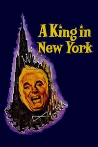 A King in New York - Poster