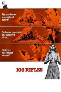 100 Rifles - Poster