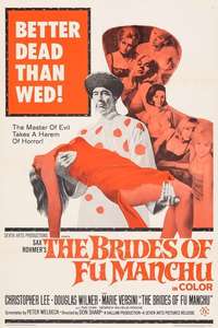 The Brides of Fu Manchu - Poster