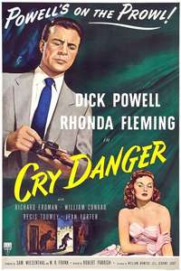 Cry Danger - Poster