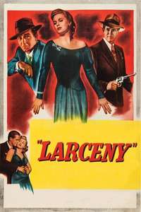 Larceny - Poster