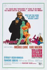 Billion Dollar Brain - Poster