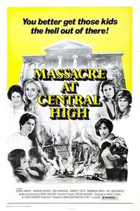 Massacre at Central High - Poster