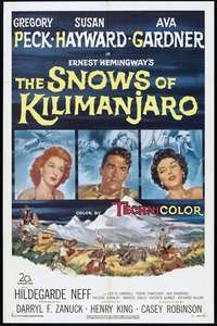 The Snows of Kilimanjaro - Poster