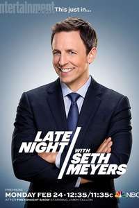 Late Night with Seth Meyers - Posters