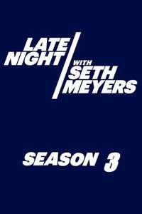 Late Night with Seth Meyers - Posters