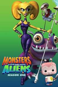 Monsters vs. Aliens - Poster